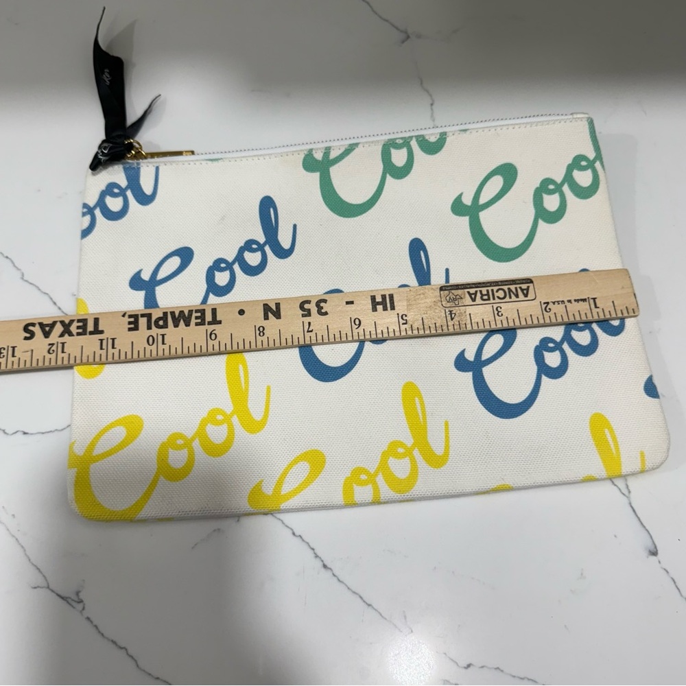 Edie Parker Cool Print Canvas Pouch - Picture 7 of 8